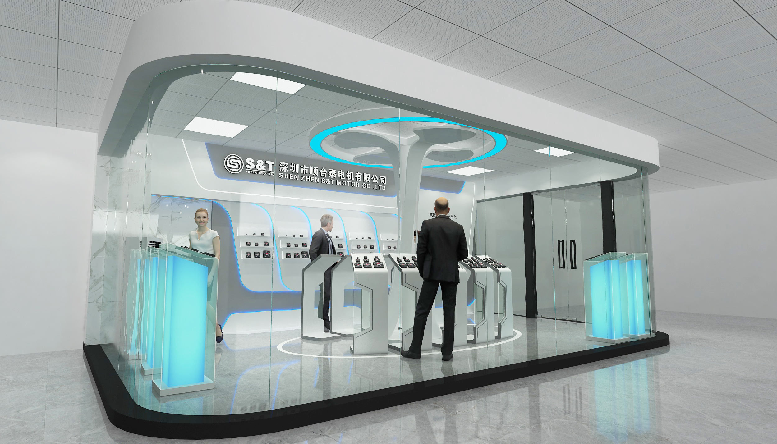 企業(yè)展廳設(shè)計之產(chǎn)品展廳