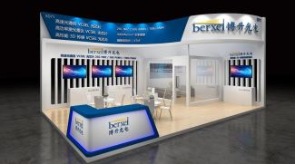 深圳展臺設(shè)計搭建--博升光電展臺