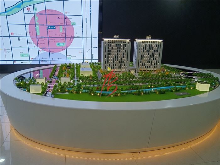 忻州地產沙盤模型制作-——梨花公寓