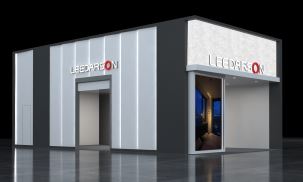 香港燈展設(shè)計搭建--立達(dá)信展臺搭建